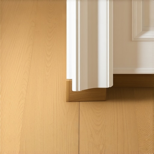 How to Hide Ugly Gaps in Laminate Under Your Door Frames