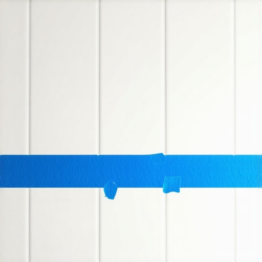 The 'Blue Tape' Method for Perfectly Level Shower Wall Tiles