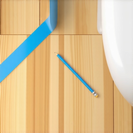 The 'Blue Tape' Secret for Scribing Laminate Around Curved Toilet Bases
