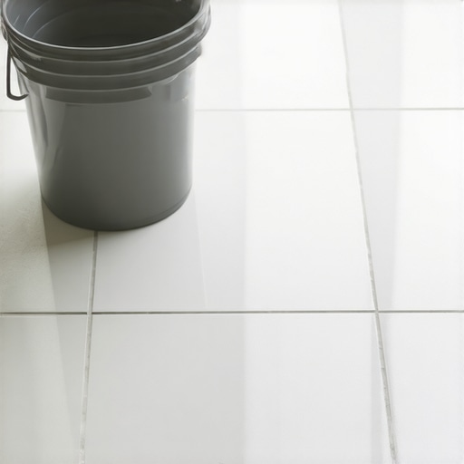 The 'Bucket Weight' Trick for Keeping Large Format Tiles Flat