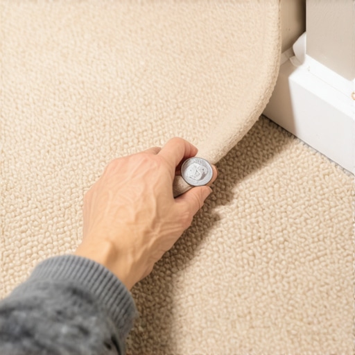 The 'Dime Test' for Measuring Proper Carpet Stretch