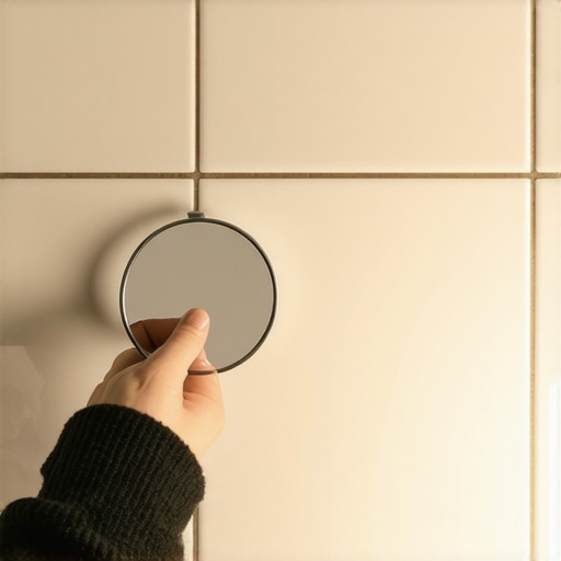 The 'Mirror' Strategy for Checking Grout Coverage Under Shower Benches