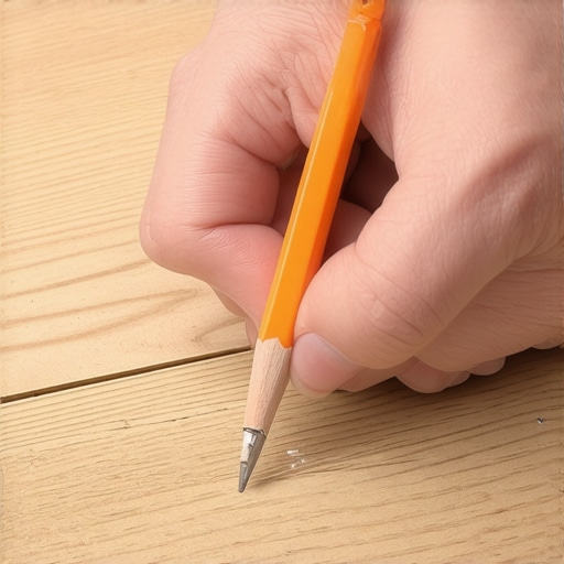The 'Pencil Trick' for Perfect Laminate Cuts Around Door Frames