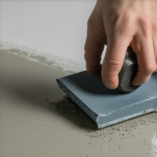 The 'Sanding Hack' for Removing Ridges from Dried Leveler