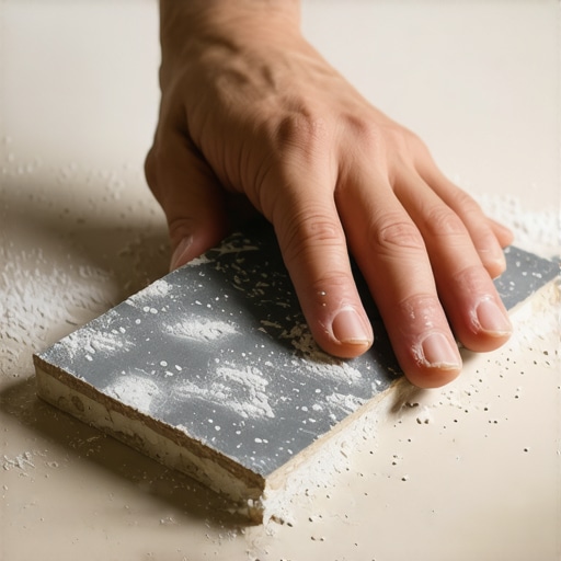 The 'Sandpaper' Secret for Fixing Uneven Tile Edges