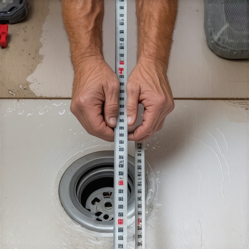 The 'Tape Measure' Trick for Centering a Shower Drain Perfectly