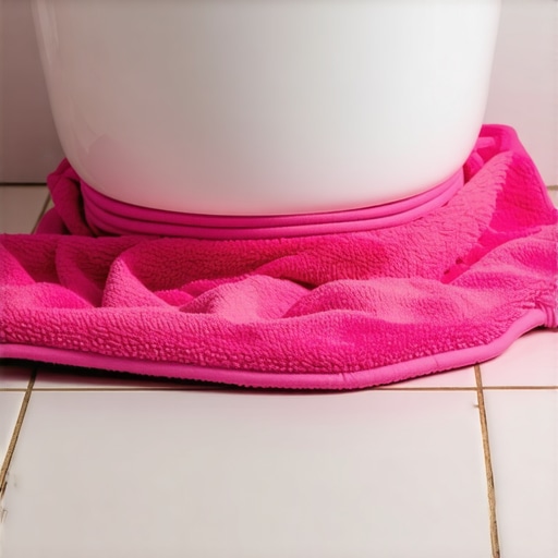 The 'Towel' Test for Detecting Slow Leaks Under Your Toilet